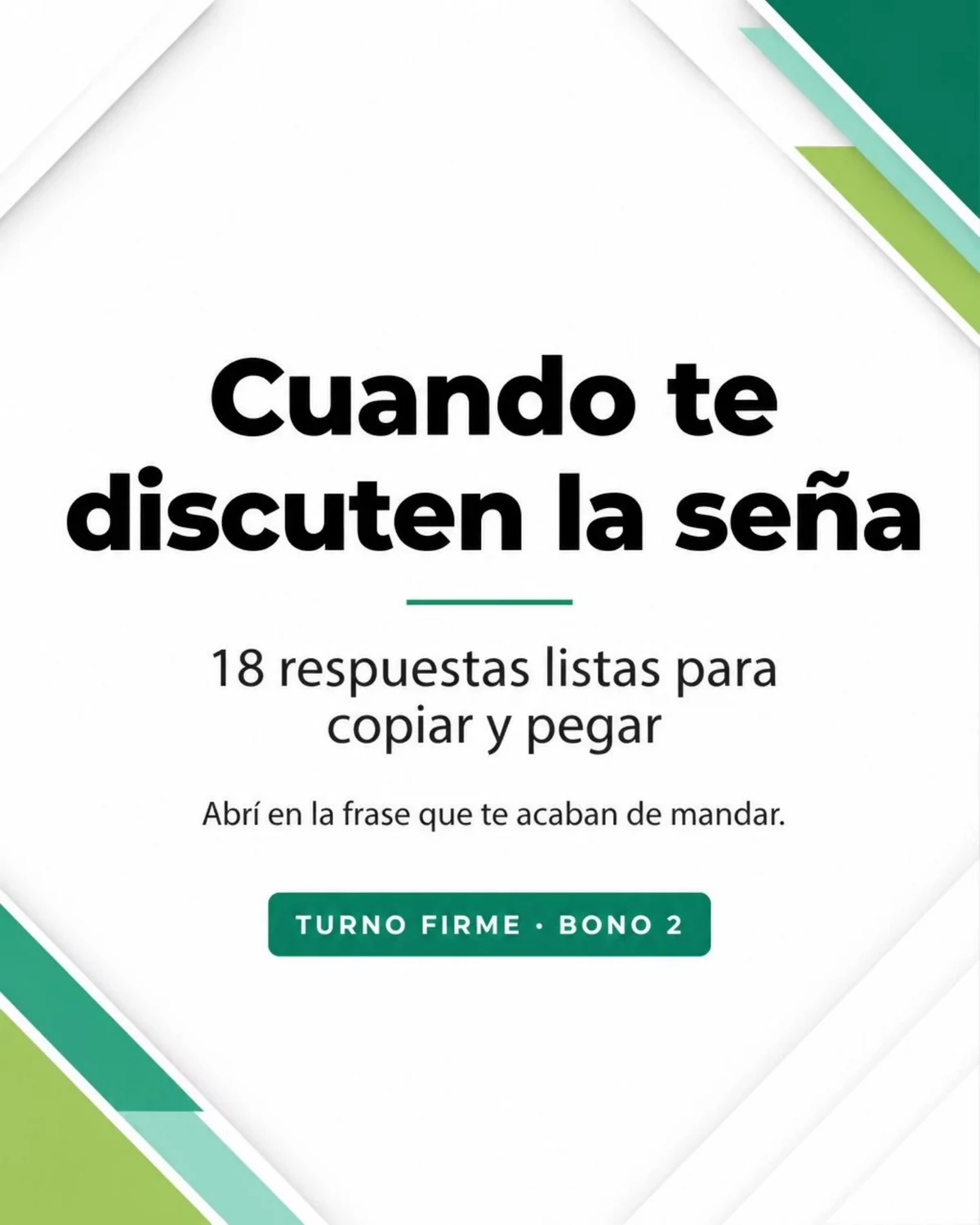 Portada real del Bono 2 — Cuando te discuten la regla