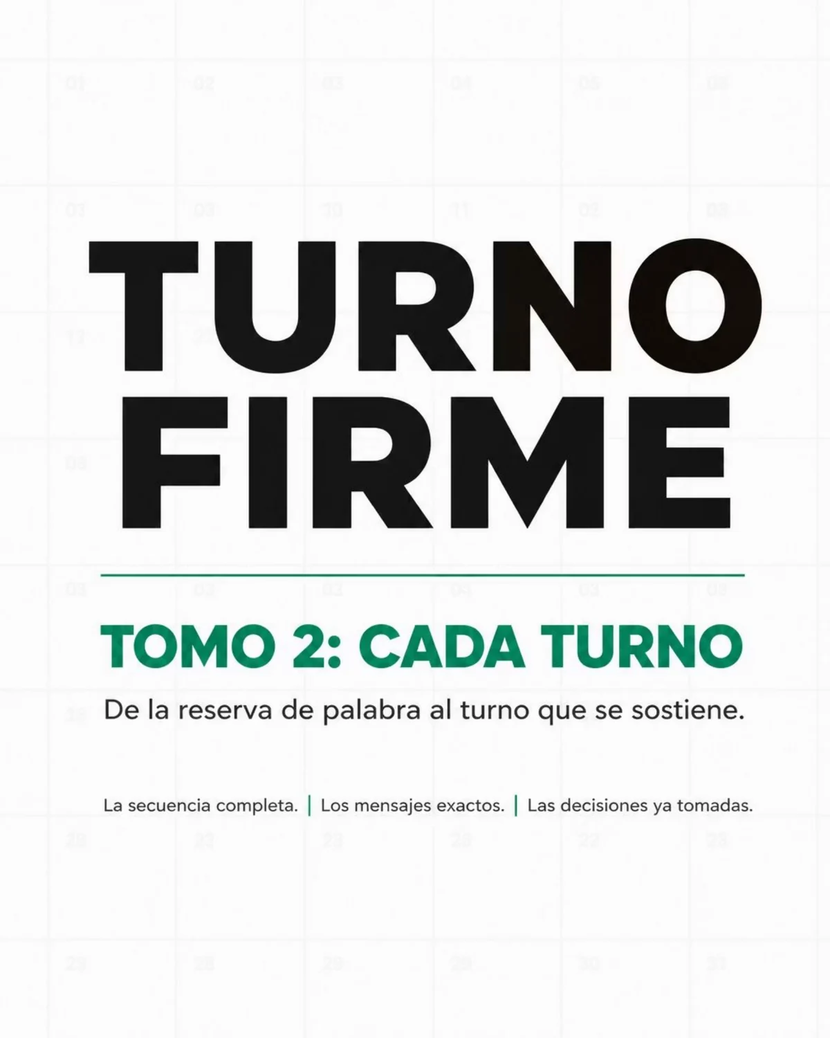 Portada real del Tomo 2 — Cada Turno